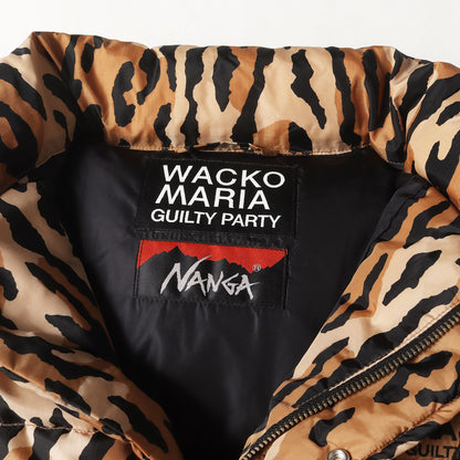 21AW ×NANGA レオパード柄 リップストップ ダウンジャケット(LEOPARD DOWN JACKET)