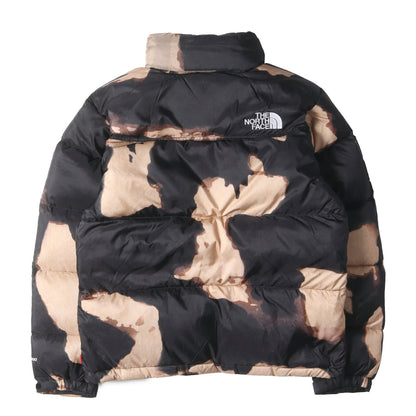 21AW ×THE NORTH FACE ブリーチド デニム プリント ヌプシ ダウンジャケット(Bleached Denim Print Nuptse Jacket)