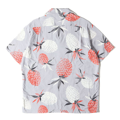 25周年記念 パイナップル柄 レーヨン アロハシャツ(25th HAWAIIAN SHIRTS) / Paradise by FULLCOUNT