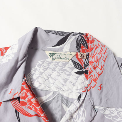 25周年記念 パイナップル柄 レーヨン アロハシャツ(25th HAWAIIAN SHIRTS) / Paradise by FULLCOUNT
