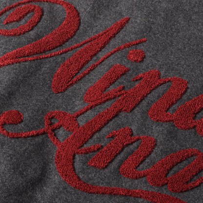 24AW 初売り限定 32着限定 ×Disney Mickey&Friends Collection ミッキーマウス 袖レザー メルトン スタジャン(DISNEY NUMBERING STUDIUM JACKET)