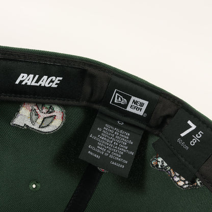 22AW ×NEW ERA マルチアイコン ベースボールキャップ(Jesus 59Fifty Fitted Hat)