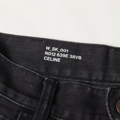 ストレッチ スリムテーパード デニムパンツ(N012 639E 38VB)