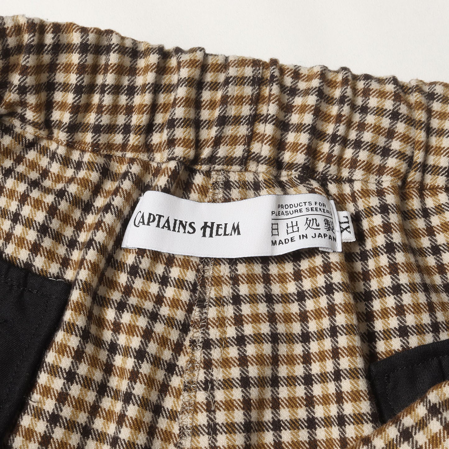 22AW テックウォーム チェック イージー パンツ(TEC WARM CHECK PANTS)