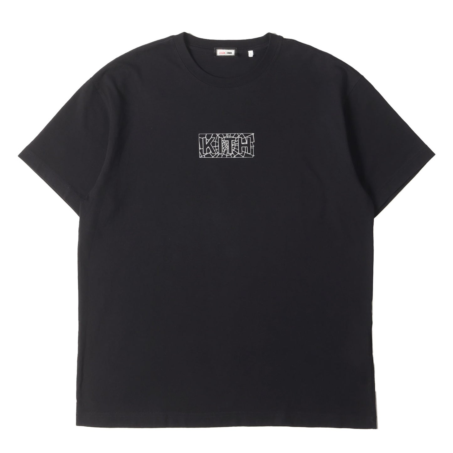 22SS ×MARVEL スパイダーマン BOXロゴ Tシャツ(Spider-Man Web Logo Tee)