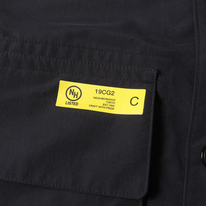 ライナー付き 3レイヤーナイロン ステンカラーコート(ISLEY. SHELL / N-COAT)
