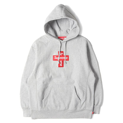 20AW クロスBOXロゴ スウェット パーカー(Cross Box Logo Hooded Sweatshirt)