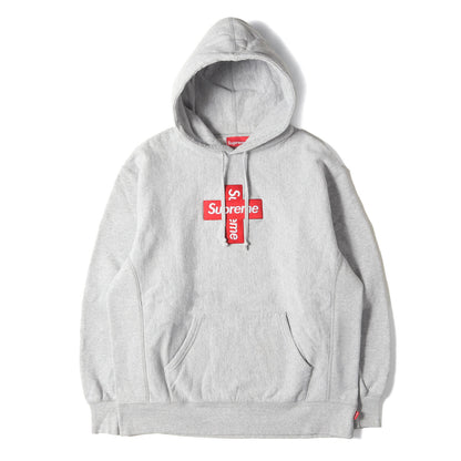 20AW クロスBOXロゴ スウェット パーカー(Cross Box Logo Hooded Sweatshirt)