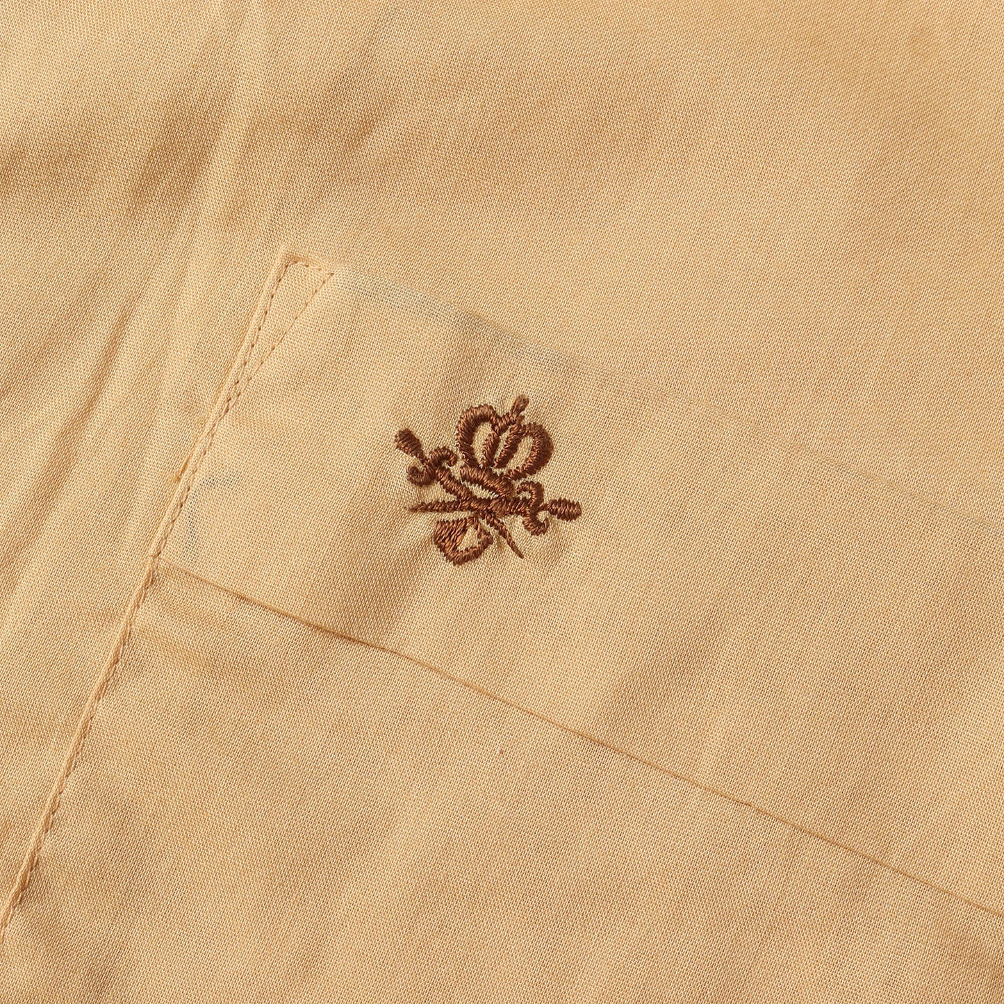 70s Royal Knight ワンポイント刺繍 T/C シャツ USA製