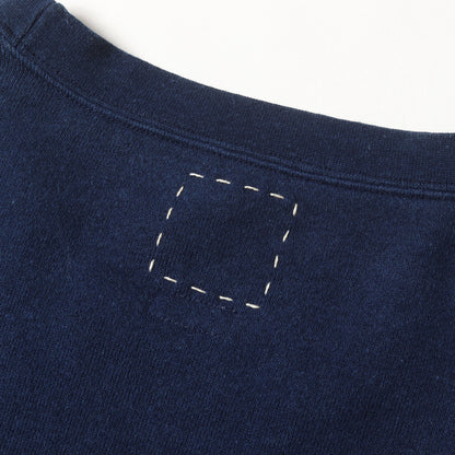 23SS ×Ron Herman 藍染め 5分袖 スウェット(AMPLUS SB SWEAT S/S N.D.)