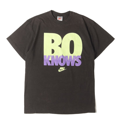 [希少 グッドコンディション] 90s BO KNOWS Tシャツ / USA製 ボー・ジャクソン