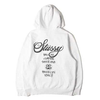 21AW ワールドツアーロゴ スウェットパーカー