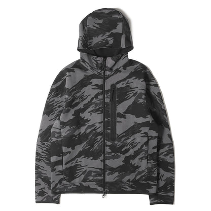 20AW カモフラージュ テックフリース ジップ パーカー