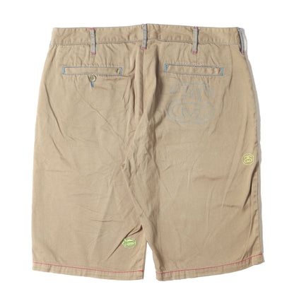 00s SSリンク刺繍 ツイル チノショーツ