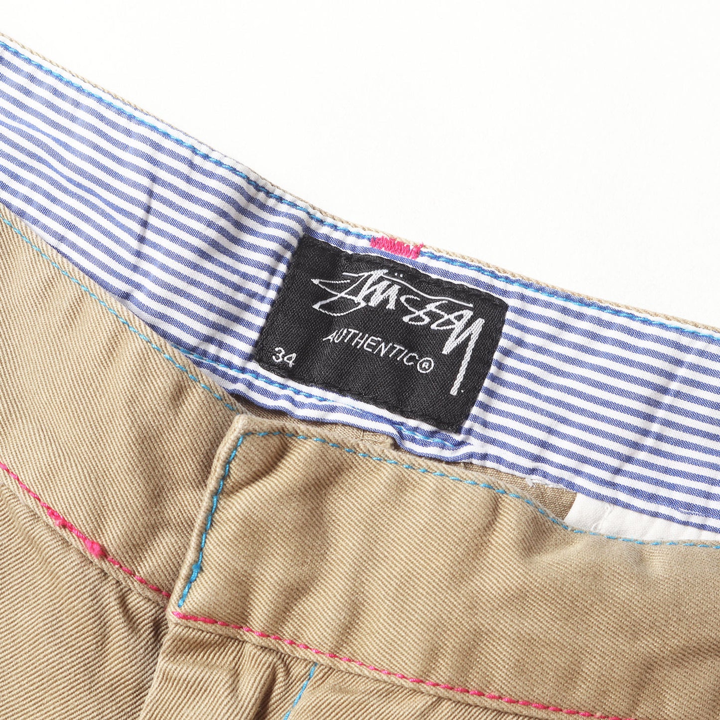 00s SSリンク刺繍 ツイル チノショーツ