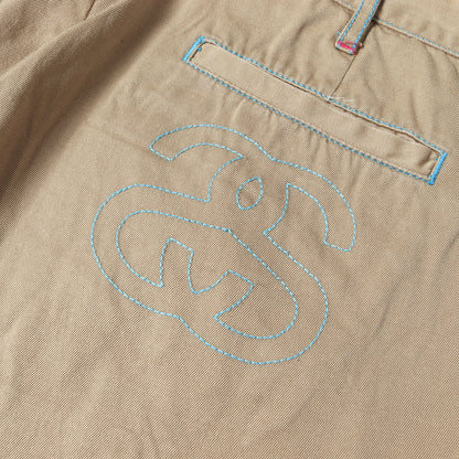 00s SSリンク刺繍 ツイル チノショーツ