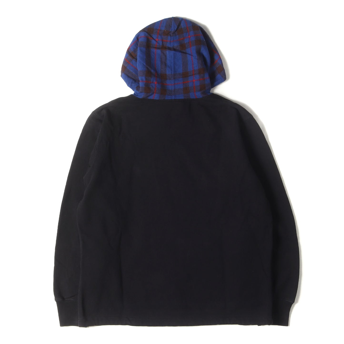 ×COMME des GARCONS SHIRTS フードチェック スウェットパーカー(Hooded Sweatshirt)