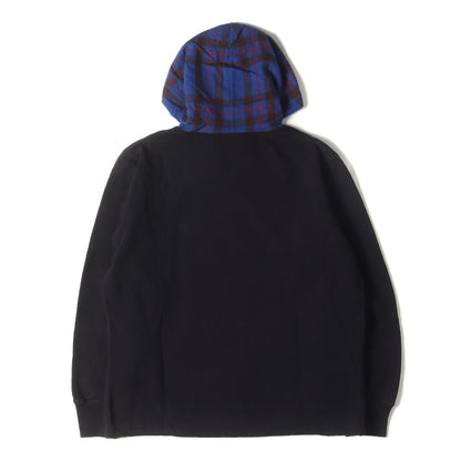 ×COMME des GARCONS SHIRTS フードチェック スウェットパーカー(Hooded Sweatshirt)
