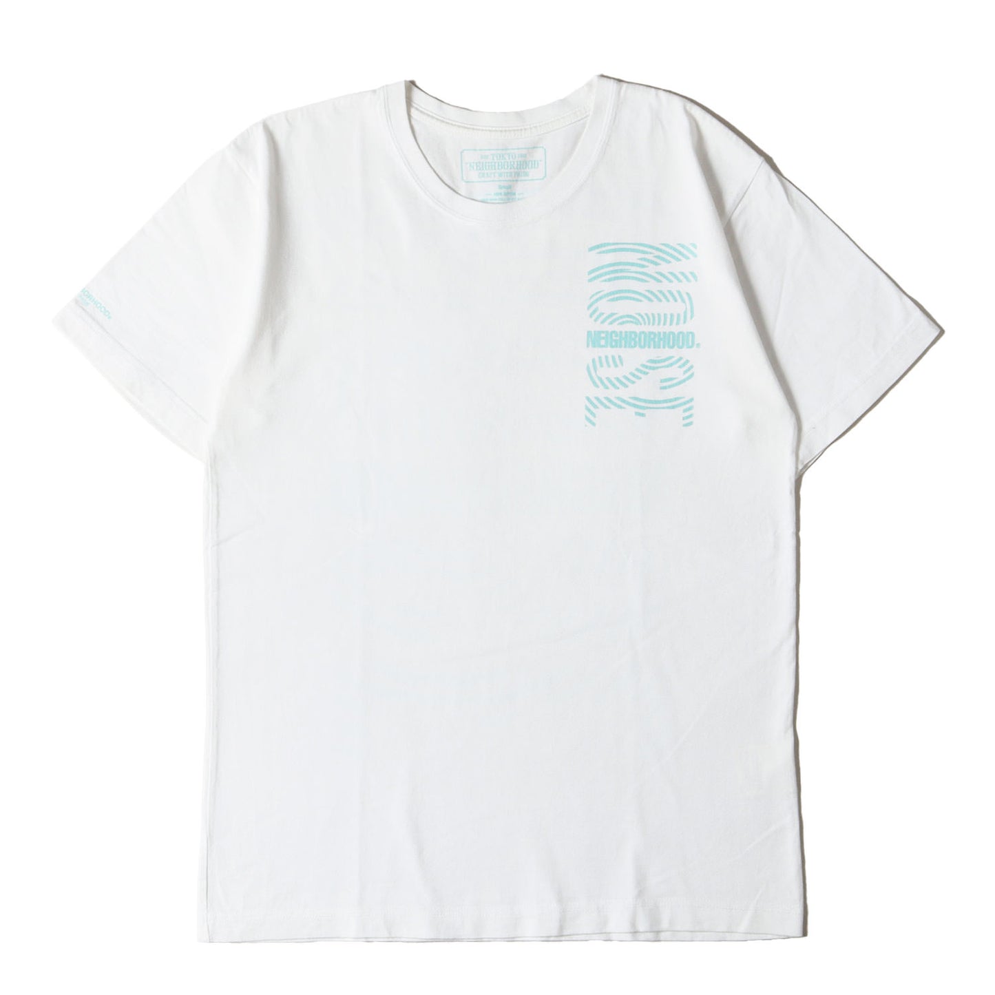 グラフィックプリント クルーネック Tシャツ