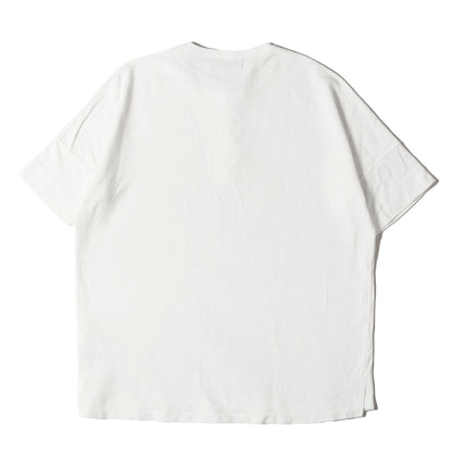 22W/23S ヘンリーネック 鹿の子 Tシャツ(CLERK S/S HENLEY NECK TEE COTTON PIQUE OVERDYED)