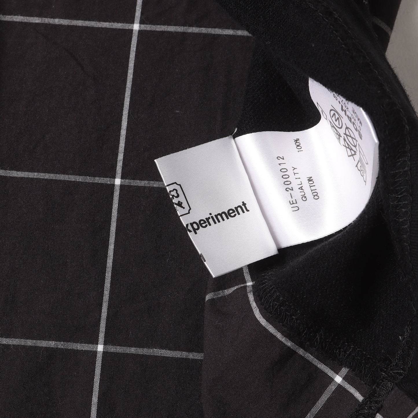 20SS バック グラチェック切替し Tシャツ(BACK GRAPH CHECK PANELED TEE)