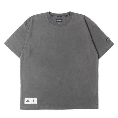 ピグメントダイ加工 クルーネック Tシャツ
