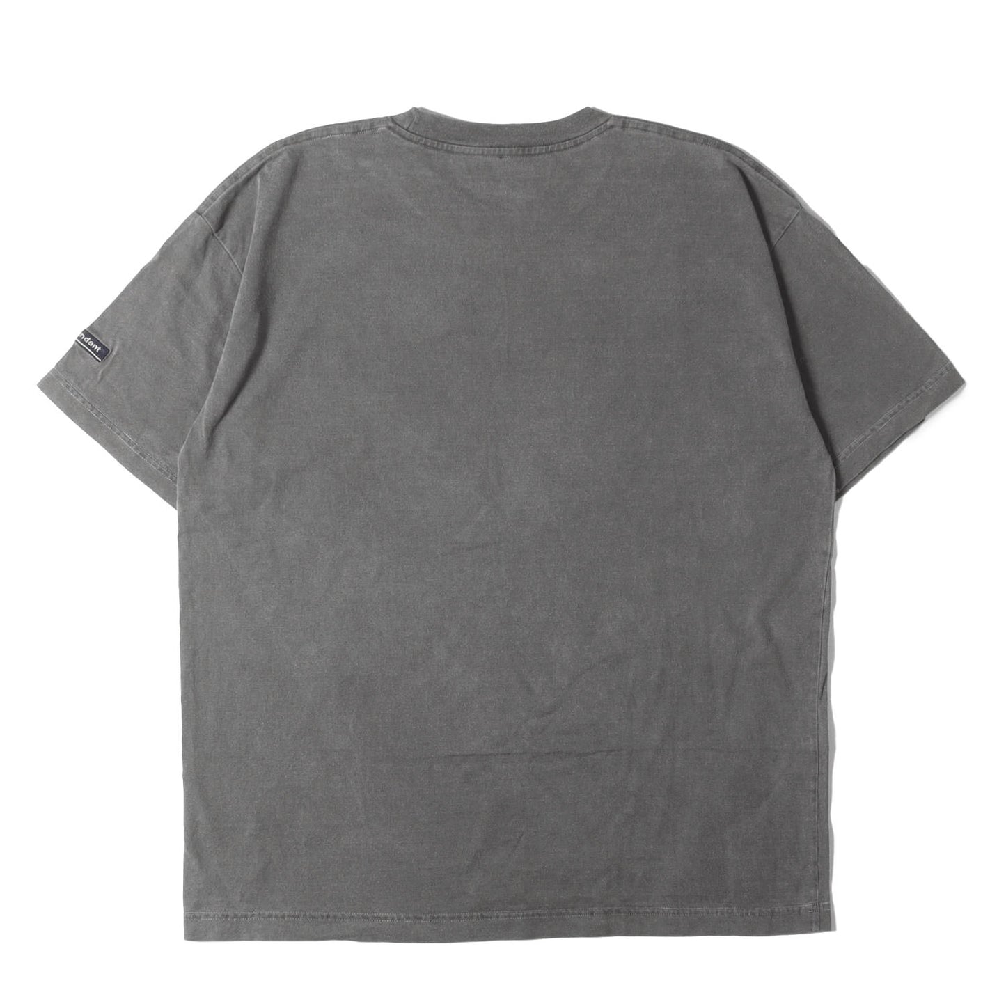 ピグメントダイ加工 クルーネック Tシャツ