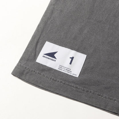 ピグメントダイ加工 クルーネック Tシャツ