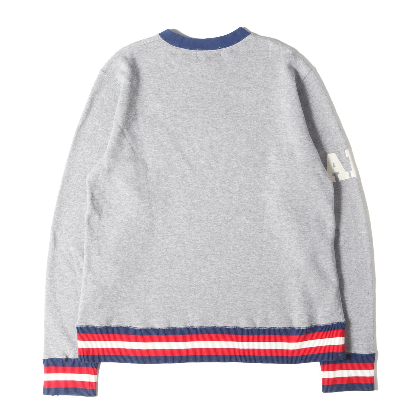 猿顔ワッペン クルーネック スウェット