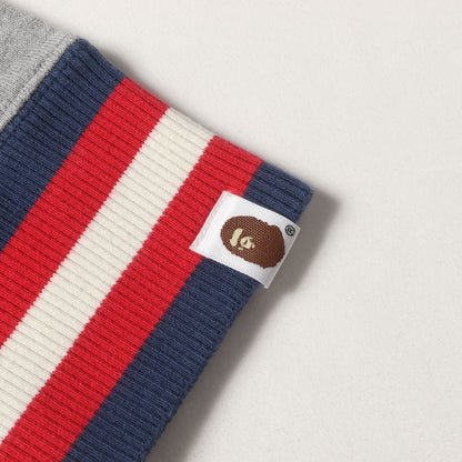 猿顔ワッペン クルーネック スウェット