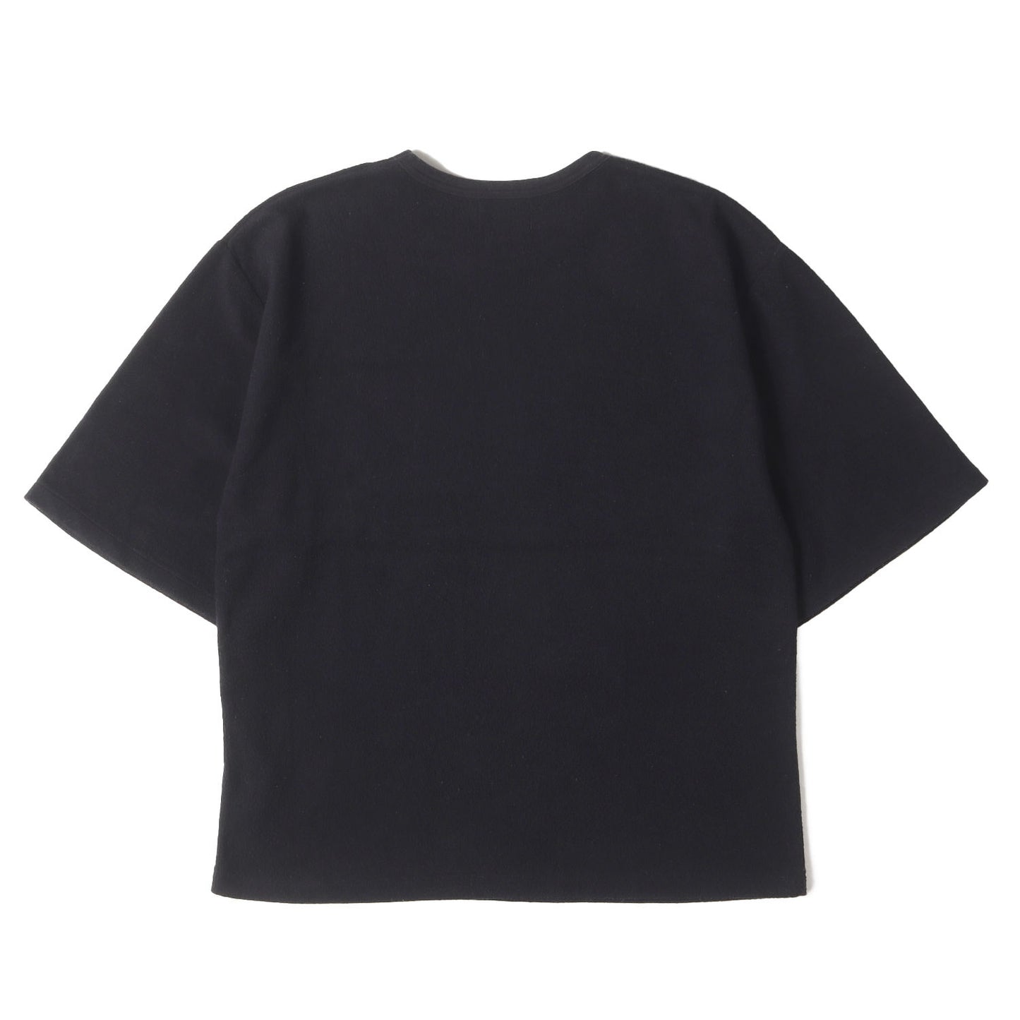 ブランドロゴ刺繍 リバース フットボール Tシャツ