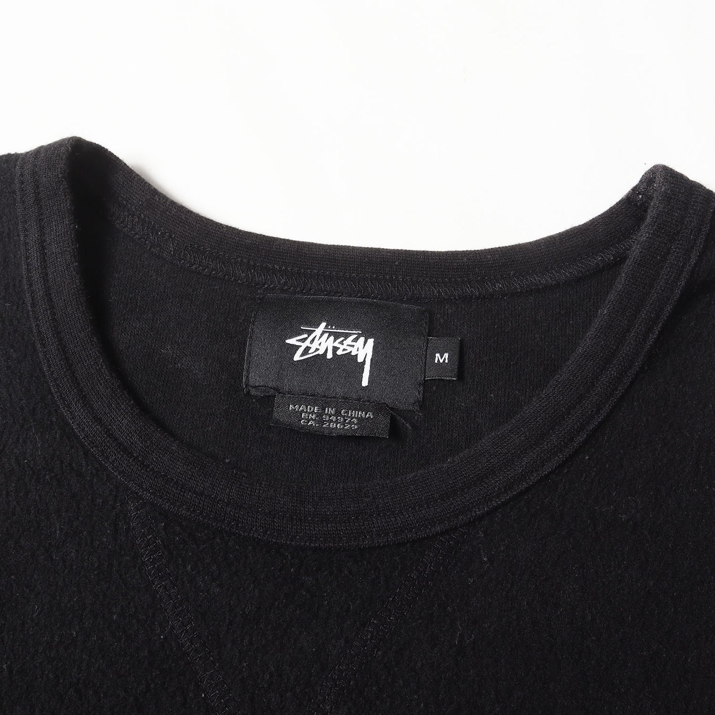 ブランドロゴ刺繍 リバース フットボール Tシャツ