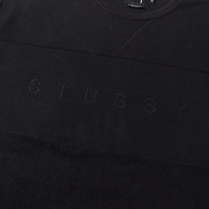 ブランドロゴ刺繍 リバース フットボール Tシャツ