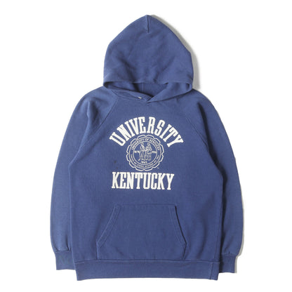 [雰囲気抜群 トリコタグ] 80s カレッジロゴ ラグランスリーブ スウェットパーカー / USA製 ケンタッキー大学