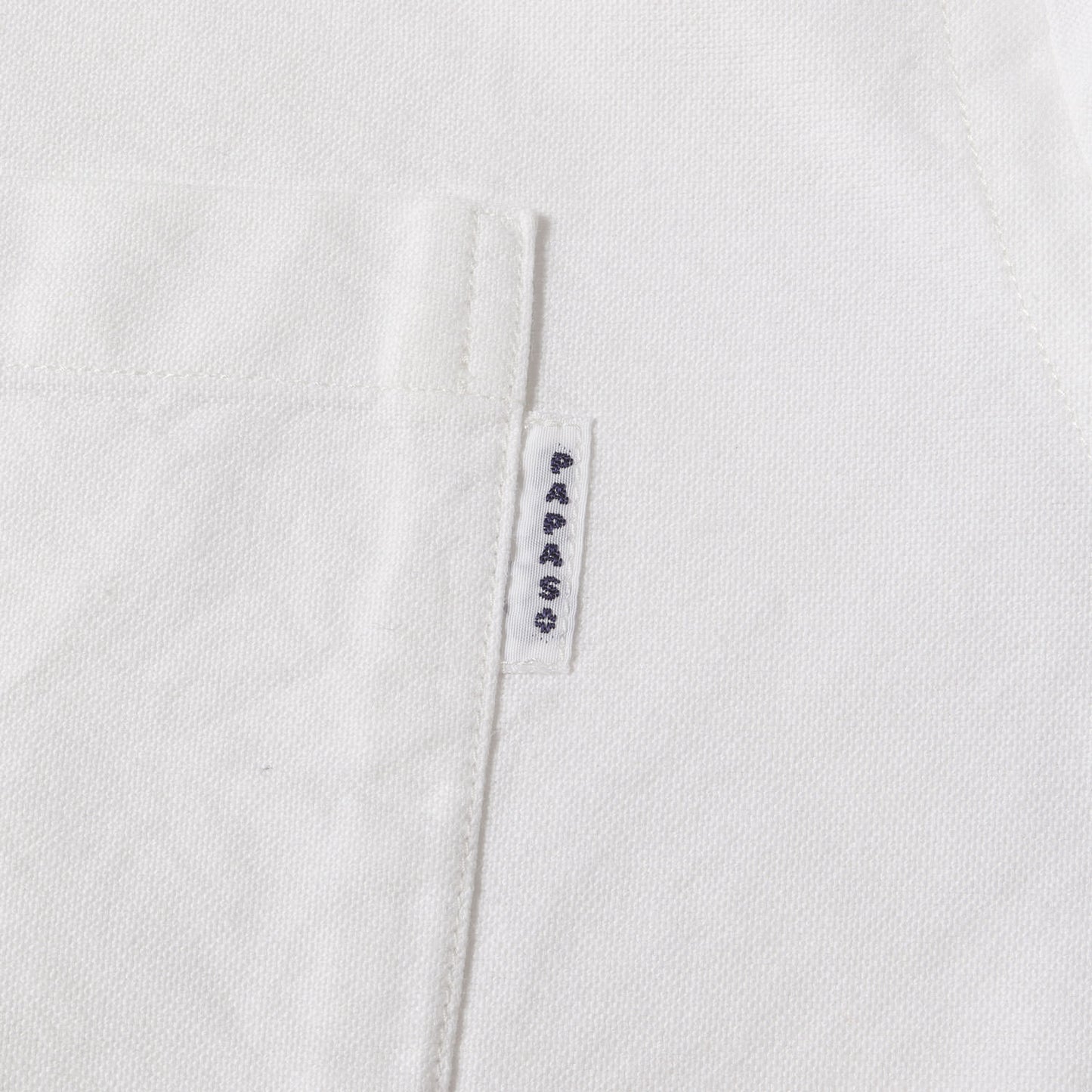 Papas Plus 刺繍柄 オックスフォード シャツ