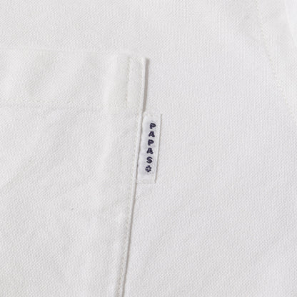 Papas Plus 刺繍柄 オックスフォード シャツ