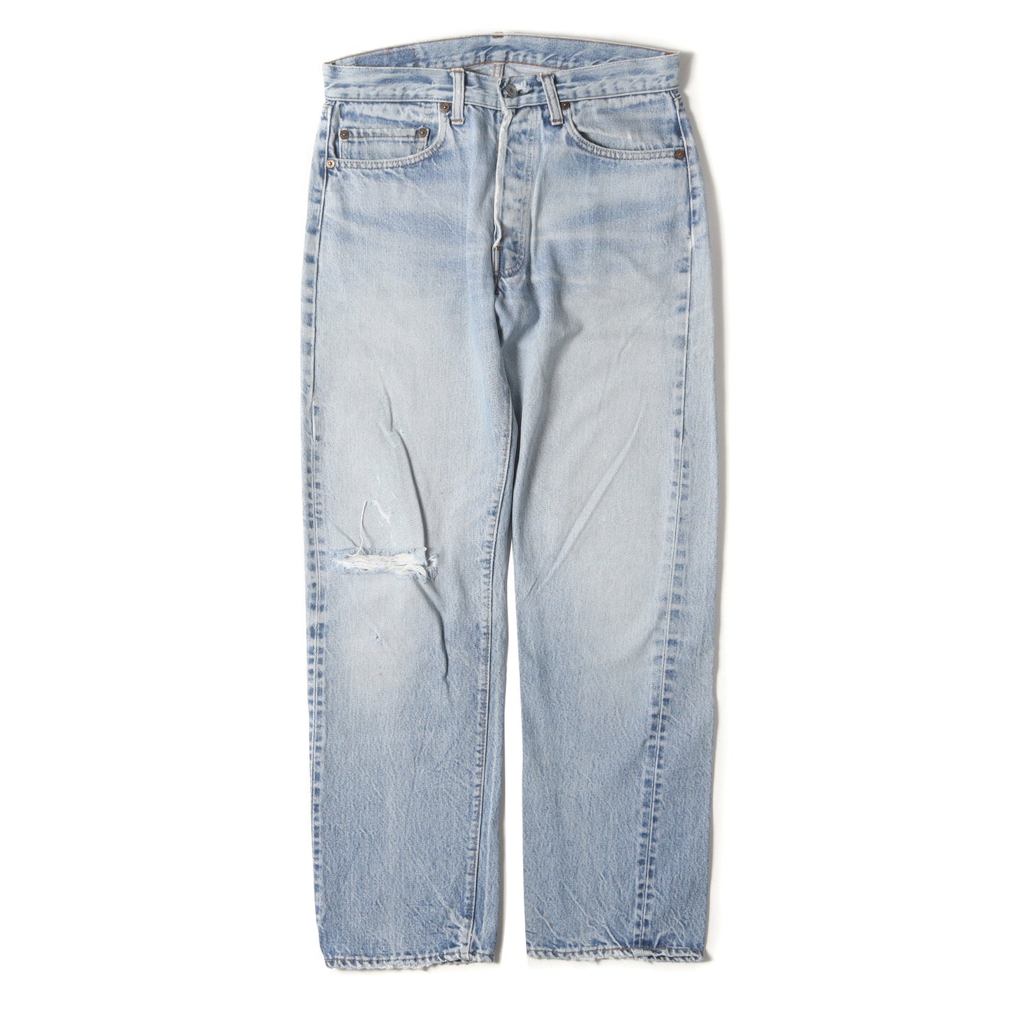 [雰囲気抜群] 80s 501 赤耳 デニムパンツ / ボタン裏刻印6