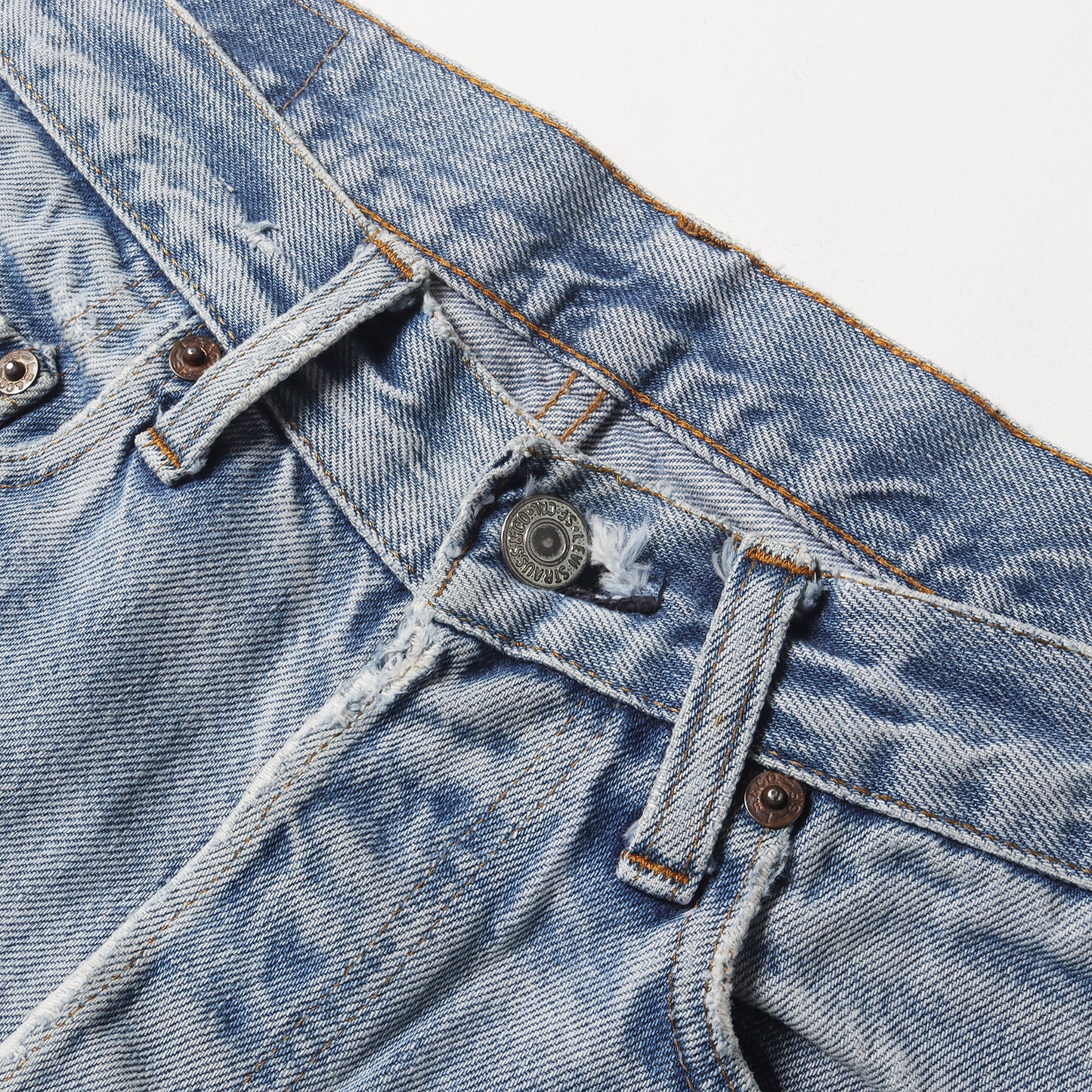 [雰囲気抜群] 80s 501 赤耳 デニムパンツ / ボタン裏刻印6