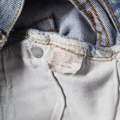 [雰囲気抜群] 80s 501 赤耳 デニムパンツ / ボタン裏刻印6