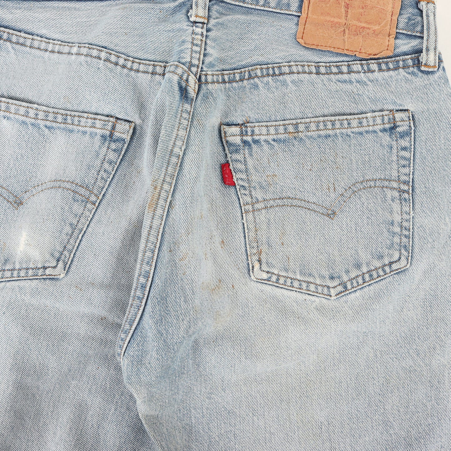 [雰囲気抜群] 80s 501 赤耳 デニムパンツ / ボタン裏刻印6
