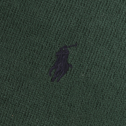 [現行モデル] ポニー刺繍 ハーフジップ リブ スウェットシャツ