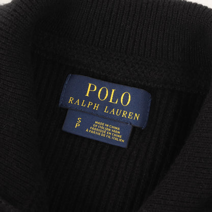 [現行モデル] ポニー刺繍 ダブルジップ ドライバーズ コットンニット