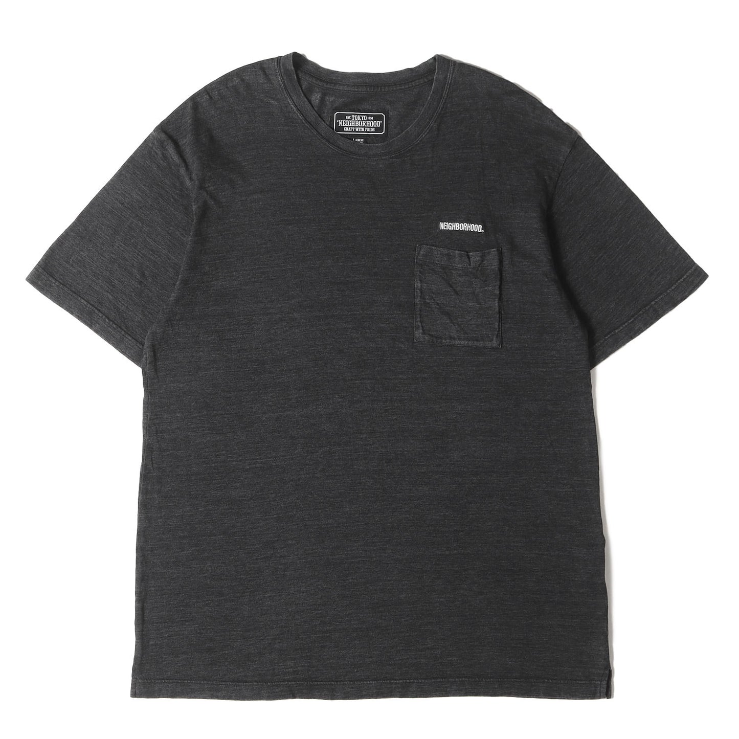 20SS ブランドロゴ刺繍 ポケット Tシャツ(ID-P / C-CREW. SS)