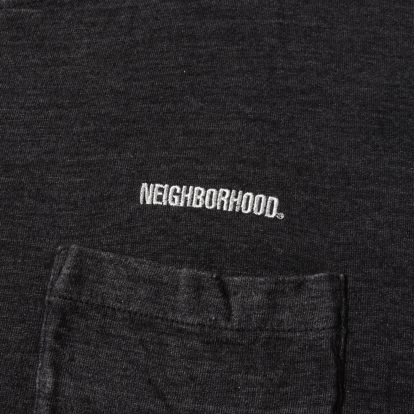 20SS ブランドロゴ刺繍 ポケット Tシャツ(ID-P / C-CREW. SS)