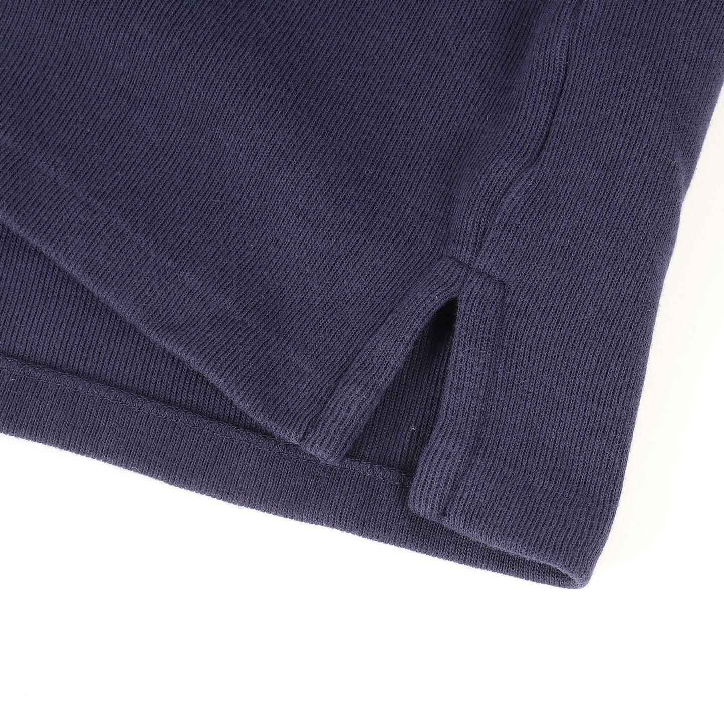 [現行モデル] ポニー刺繍 ハーフジップ リブ スウェットシャツ