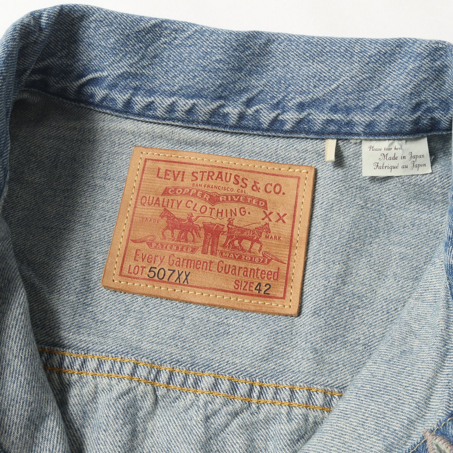 [LVC] 1953年復刻 507XX 2nd USED加工 デニムジャケット / TYPE II JACKET 1953MODEL 70507-0067