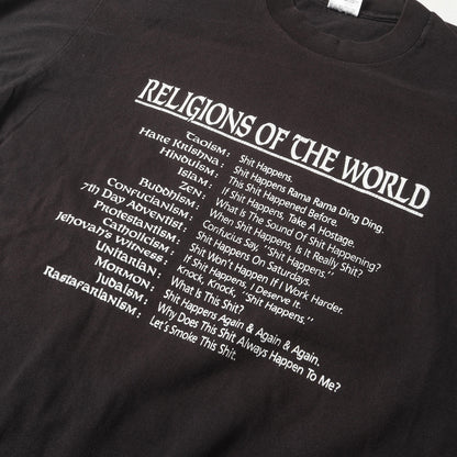 90s RELIGIONS OF THE WORLD 世界宗教 Tシャツ / USA製 FRUIT OF THE LOOM