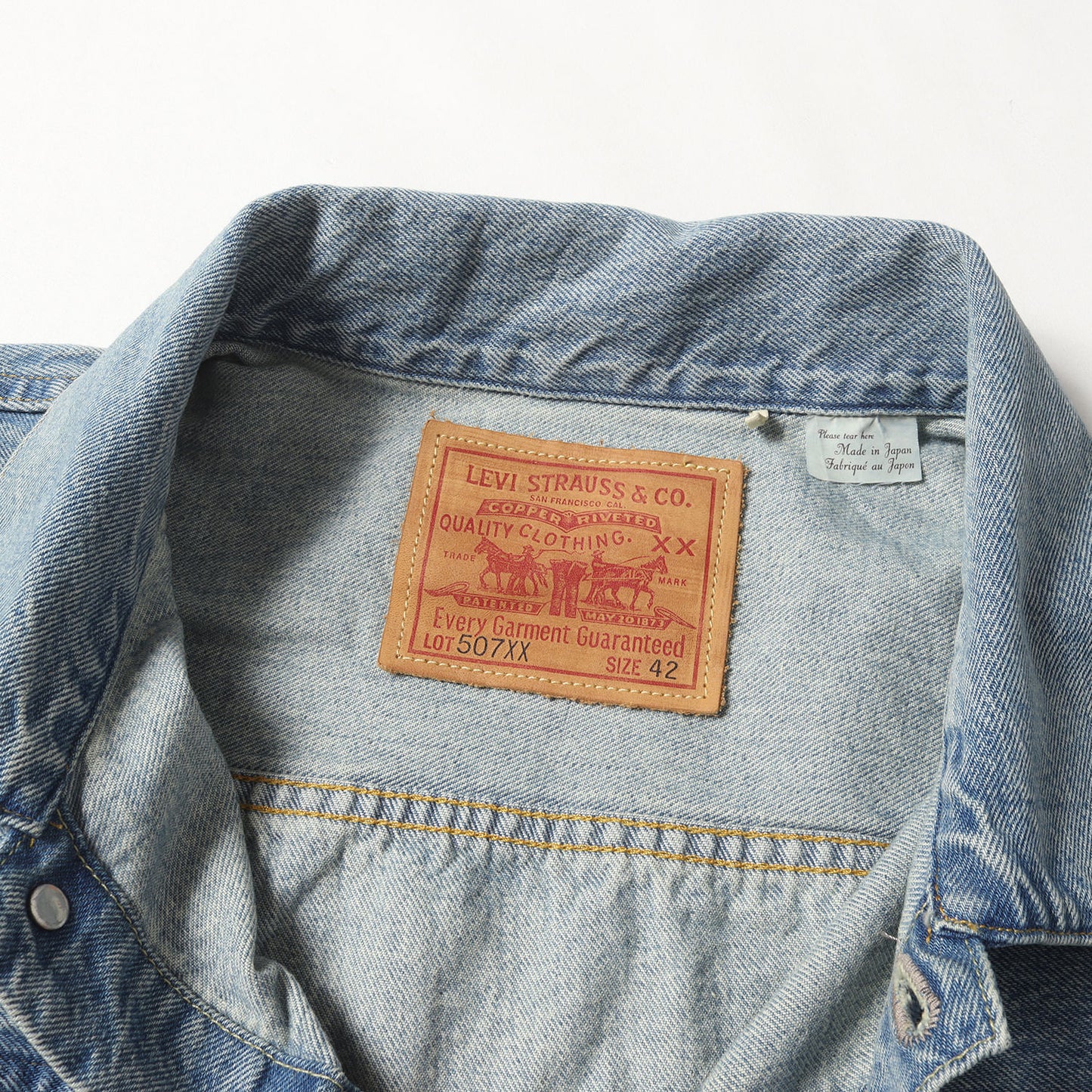 [LVC] 1953年復刻 507XX 2nd USED加工 デニムジャケット / TYPE II JACKET 1953MODEL 70507-0067