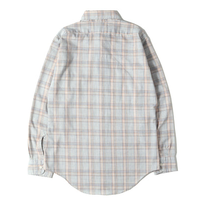 [グッドコンディション] 70s コットン/ポリエステル チェック シャツ