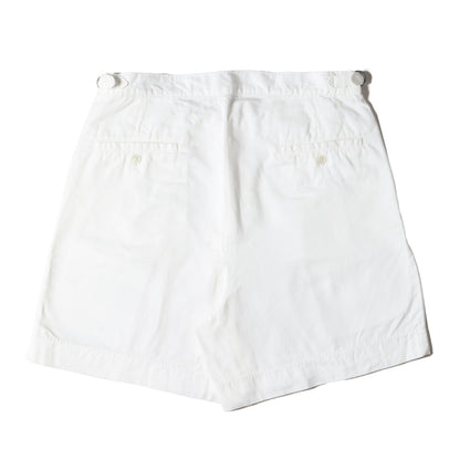 90s ツータック コットンツイル ショーツ / USA製 POLO SPORT